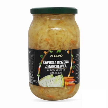 Капуста квашеная с морковью Viyavo 820 г. (5904863002025)