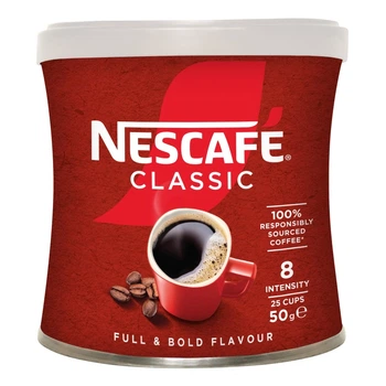 Кофе Nescafe Classic растворимый гранулированный 50 г. (7891000255063)