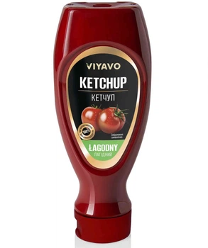 Кетчуп Viyavo кроток 450 г. (5901044037180)