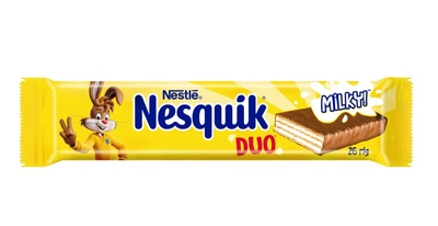 Вафли Nesquik в молочном шоколаде с какао 2 х 13 г. (8445292171946)