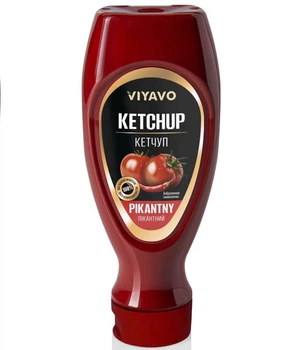 Кетчуп Viyavo пикантный 450 г. (5901044037203)