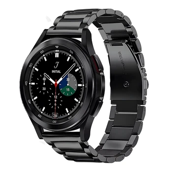 Ремінець Універс 22mm Stainless Steel для Samsung/Amazfit/Huawei Black