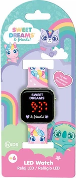 Дитячий цифровий годинник Kids Euroswan Sweet Dreams LED (82927) (8435507882927)