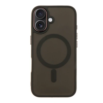 Чохол TPU+PC Space Magnetic Color with Magsafe для iPhone 16 Plus Black