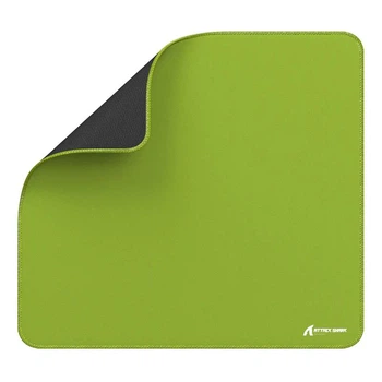 Игровая поверхность Attack Shark CM02 Green, большой формат 450×400 мм, ткань/резиновая основа, 4 мм