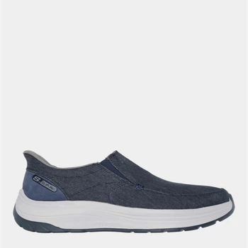 Мужские слипоны Skechers 205356 NVY 44 (10.5US) 28.5 см Синие (198376532604)