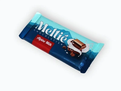 Шоколад альпійське молоко Meltie Chocolatier Alpine Milk 100 г