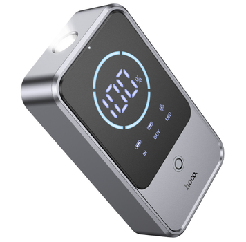 Автомобильное пускозарядное устройство Hoco QS7 Source 10000mAh с фонарём