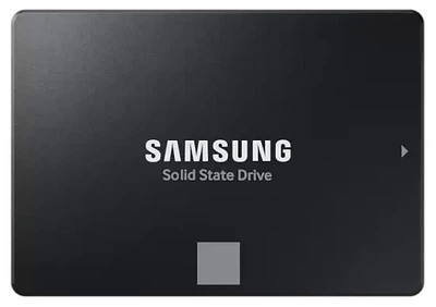 Твердотільний накопичувач SSD 1Tb, Samsung 870 Evo, SATA3, 2.5', MLC (3-bit), 560/530 МБ/с (MZ-77E1T0B)