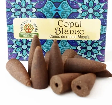 Namaste india white copal,ароматические конусы для дымного водопада,конысы,аромаконусы жидкий дым,благовония