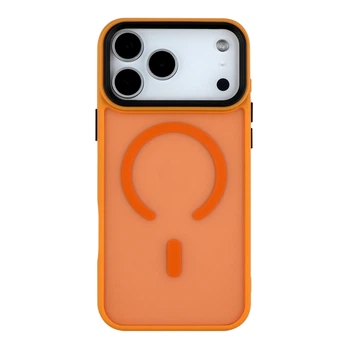 Чохол TPU+PC ShadowMat with MagSafe для iPhone 17 Pro Max Orange