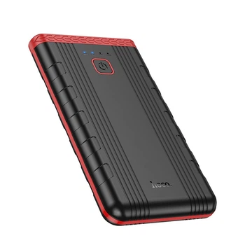 Автомобільний пуско-зарядний пристрій HOCO QS5 Refined intelligent emergency start-up power bank (6000mAh) чорний