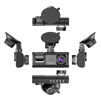 Видеорегистратор с 3 камерами Full HD 1080 Traffic recorder AND Z37