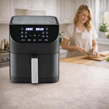 Аэрофритница-мультипечь без масла Monte MT-2703 Электрическая аэрогриль для запекания