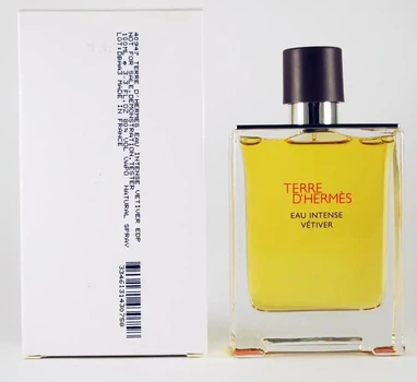 Парфюмированная вода для мужчин Hermes Terre d'Hermes Eau Intense Vetiver Tester 100 мл