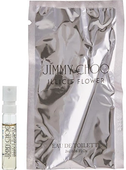 Туалетна вода вода для жінок Jimmy Choo Illicit Flower пробник 2 мл