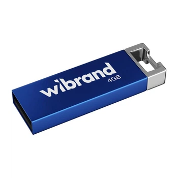 USB флеш накопитель Wibrand 4GB Chameleon Blue USB 2.0