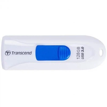 USB флеш накопичувач Transcend 128GB JetFlash 790 White USB 3.0
