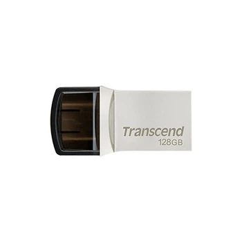 USB флеш накопитель Transcend 128GB JetFlash 890 Silver USB 3.1/Type-C