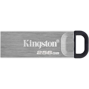 USB флеш накопичувач Kingston 256GB DT Kyson Silver/Black USB 3.2