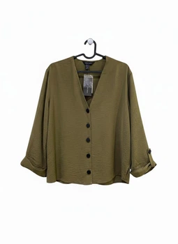 Рубашка женская New look 6022899 38 М Хаки