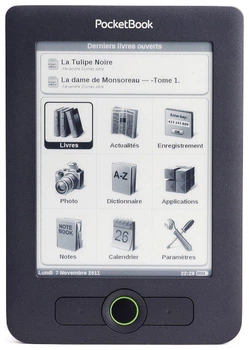 Электронная книга PocketBook 611 Black - Б/У