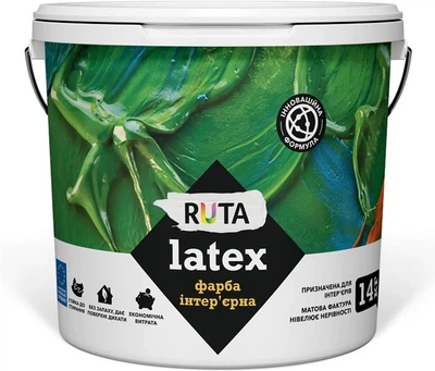 Краска интерьерная латексная Ruta Latex 14 кг