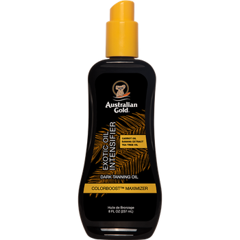 Масло для загара Australian Gold Exotic oil intensifier 237 мл, для солярия, для пляжа