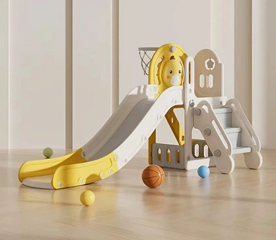 Игровой комплекс 3в1 Terrio Ducky Желтая горка детская баскетбольное кольцо горка 200 см детский игровой комплекс