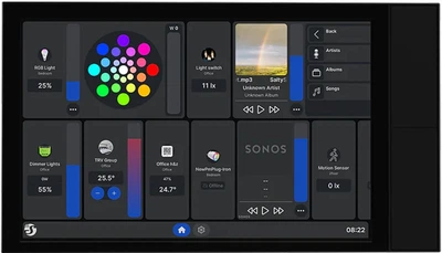 Настінний дисплей Shelly Wall Display XL Black (FG3800238073008)