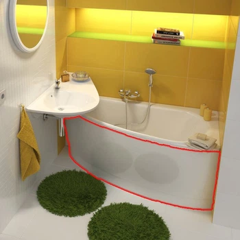Панель для ванни Ravak Avocado 150 правобічна