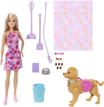 Набор Barbie Прогулка с собачкой (JJB46)