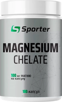 Магній Хелат Sporter Magnesium Chelate 180 капс