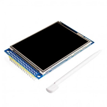 Дисплей с сенсорным экраном 3.2" 240x320 TFT LCD на ILI9341 и XPT2046 - 411620