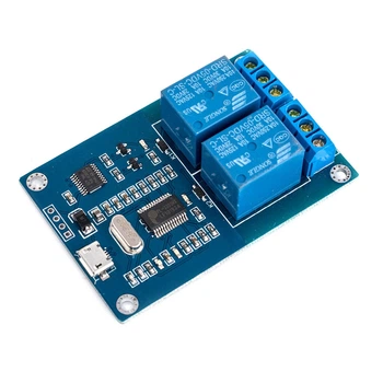 USB модуль реле ICSE013A (2 канала).Управление нагрузкой по USB - 256684