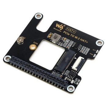 Адаптер PCIe TO M.2 HAT+ для Raspberry Pi 5 - 444170