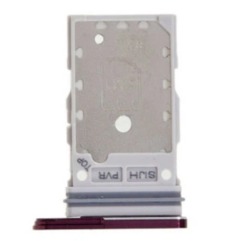 Держатель SIM-карты Samsung S908 Galaxy S22 Ultra, Красный - 318193