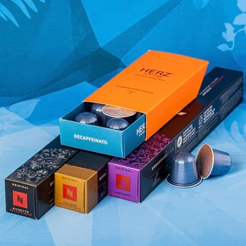 Набір капсульної кави Decaffeinato Mix (Nespresso & HERZ, 40 капсул), Сумісність: Nespresso Original