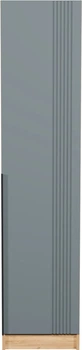 Шкаф Viant АРС А-1 1Д 450x460x2000 мм, RAL7012 Тахо (АШ1-000021747)