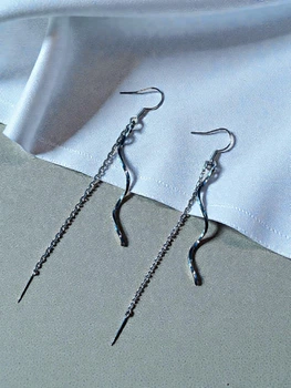 Сережки Mirshine Wave Silver