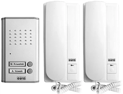 Комплект домофона Eura ADP-47A3 White/Silver