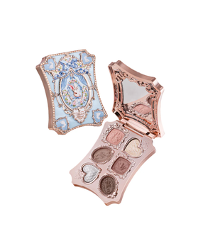 Палетка теней Flower Knows (Флауэр Ноуз) Bunny Garden 6-Color Makeup Palette лимитированная 6.5 г, оттенок 01 White Bunny