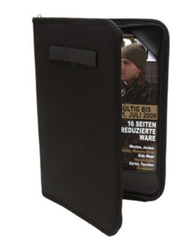 Папка для документов A4 Mil-Tec BW Kommandeurs Black 15975002