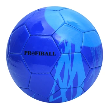 Мяч футбольный Bambi MS 4271(Blue) 21,3 см, ПВХ, размер 5, 350-380 грамм