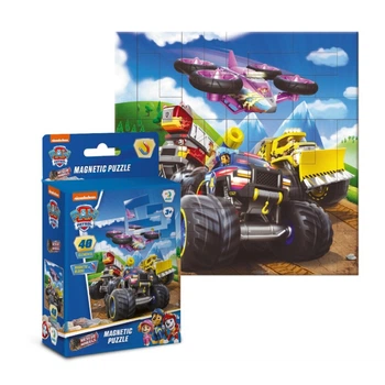 Детский магнитный пазл "Колеса" DoDo Toys 200650, 40 элементов