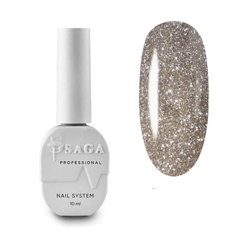 Гель-лак SAGA professional світловідбиваючий Fiery gel #06 10 мл