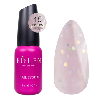 Гель Edlen Water Acrygel Glitter #15 9 мл
