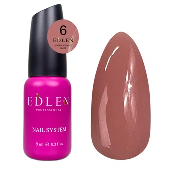 Гель Edlen Water Acrygel Nude #06 9 мл