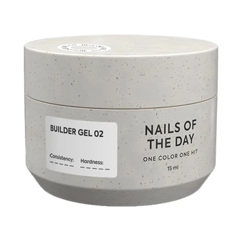 Гель Nails Of The Day для наращивания ногтей Builder Gel 02, 15 мл
