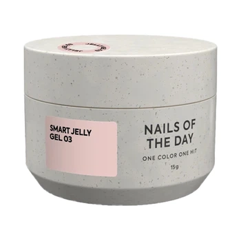 Гель-желе Nails Of The Day для моделирования и донаращивания Jelly Gel 03, 15 мл